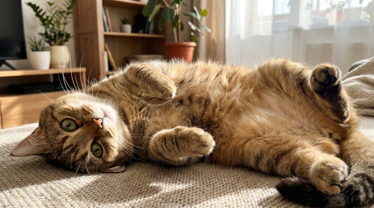 découvrez pourquoi votre chat vous montre son ventre : est-ce un signe de confiance ou un piège ? comprenez le langage corporel de votre compagnon félin.