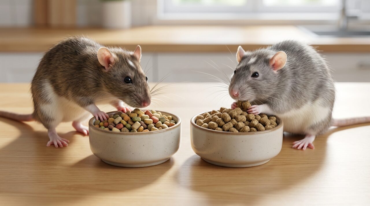 découvrez quelle croquette choisir entre selective rat et oxbow rat pour offrir une alimentation saine et équilibrée à votre rat. comparez leurs avantages et faites le meilleur choix.