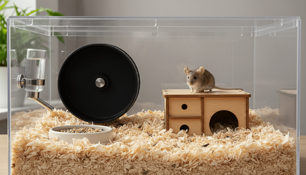 découvrez comment choisir la taille idéale de la cage pour votre souris domestique et aménager un habitat sécurisé et confortable pour son bien-être.