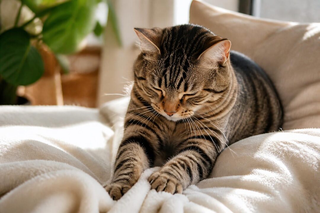 découvrez pourquoi votre chat pétrit avec ses pattes et ce que ce comportement apaisant révèle sur son bien-être et son affection.