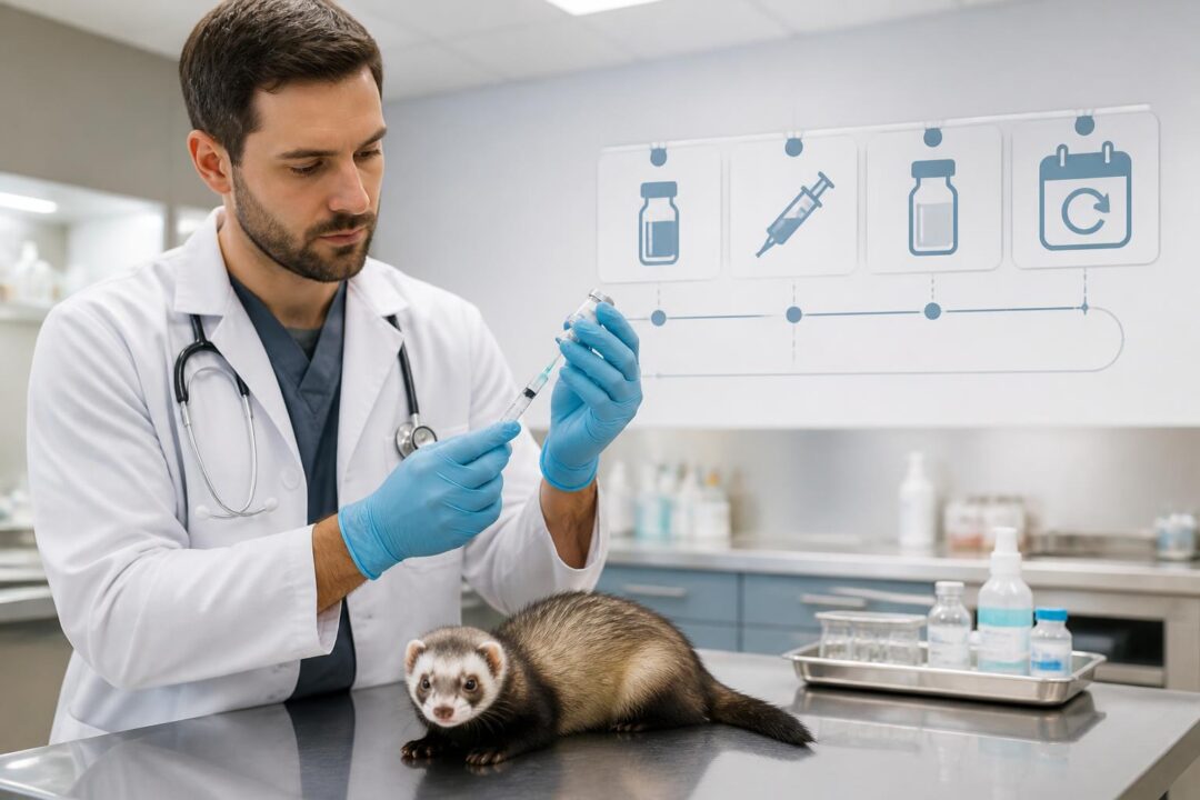découvrez le protocole de vaccination contre la maladie de carré chez le furet, incluant les étapes clés et l'importance des rappels annuels pour assurer sa protection.