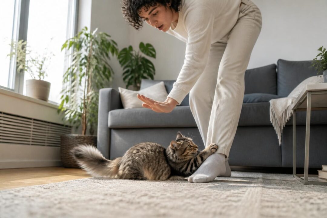 découvrez pourquoi votre chat attaque vos chevilles et apprenez des méthodes efficaces pour stopper cette agressivité et vivre en harmonie avec votre animal.