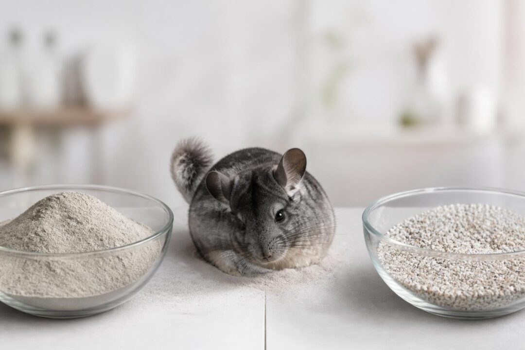 découvrez les avantages du sable de sépiolite et du sable de quartz pour la terre à bain de votre chinchilla, afin de choisir le meilleur soin pour son bien-être et sa santé.